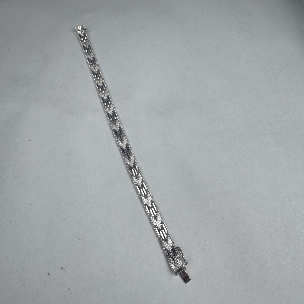 Milor Italy 925 Silver Braclet 7"